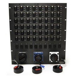 Whirlwind Concert Series - 48 X 10 Rack-Mount W4 Direct Out W4 Parallel Split Ground Lifts